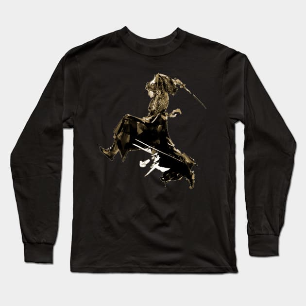 Swift samurai Gold Long Sleeve T-Shirt by longford